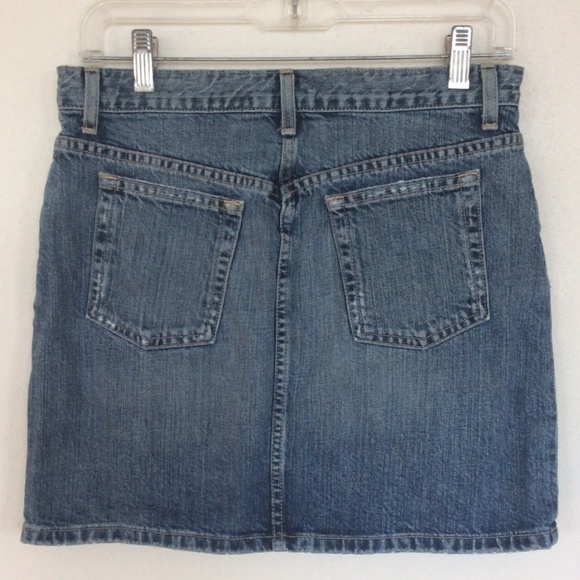 J.Crew Denim Miniskirt, Size 2 - Picture 2 of 3